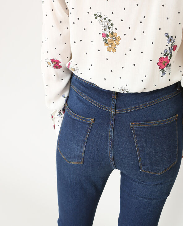 Jean skinny taille haute bleu marine - Pimkie