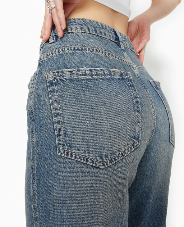 Jean droit taille regular marron - Pimkie