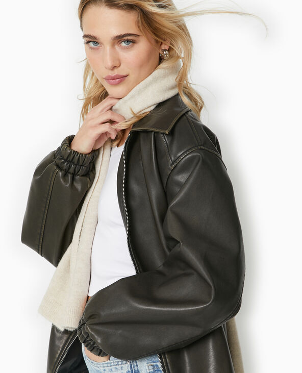 Echarpe en maille fine beige - Pimkie