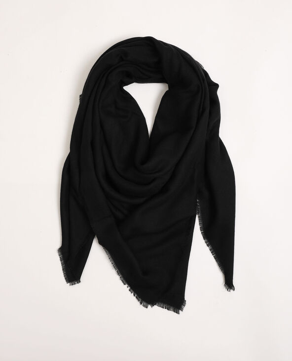 Foulard basique noir - Pimkie