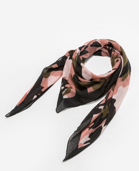 Foulard camouflage vert kaki - Pimkie
