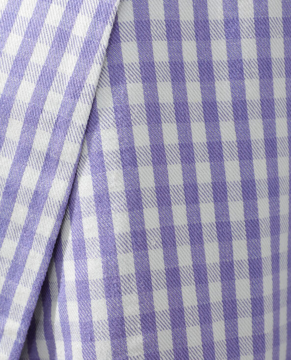 Veste city Vichy lilas - Pimkie