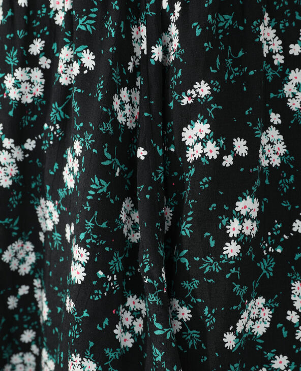 Robe fleurie noir - Pimkie