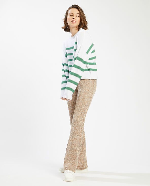 Pull marinière vert olive - Pimkie
