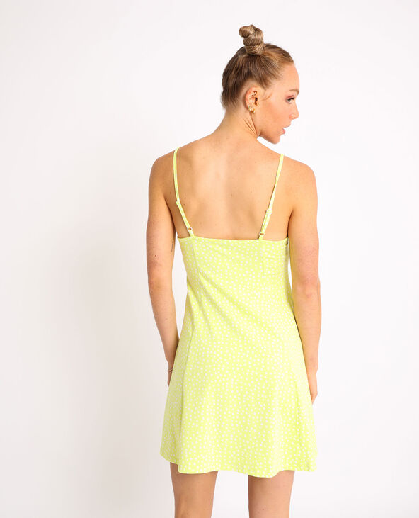 Robe a pois best sale jaune