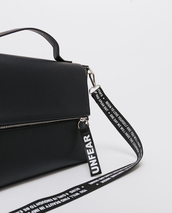 Sac cartable clouté noir - Pimkie