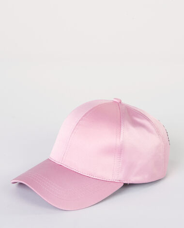 Casquette satinée vieux rose - Pimkie