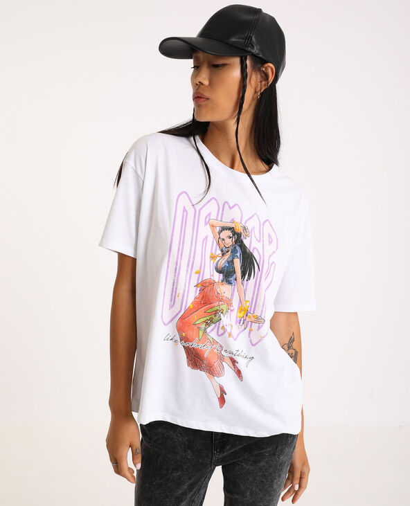 T-shirt One Piece blanc - Pimkie
