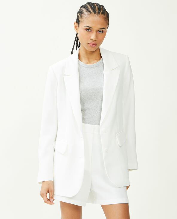 Veste blazer tissu tram