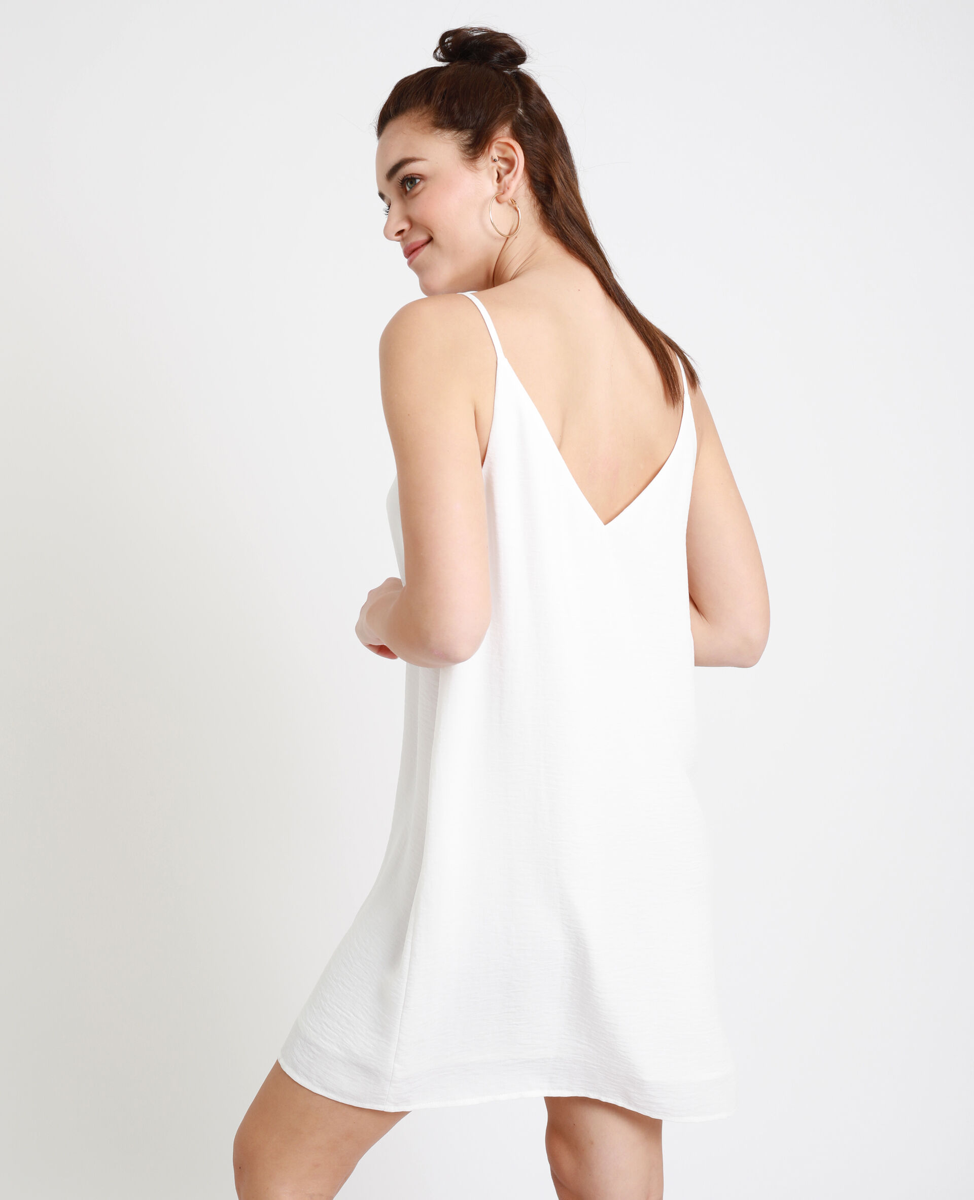 Robe fluide bretelle fine