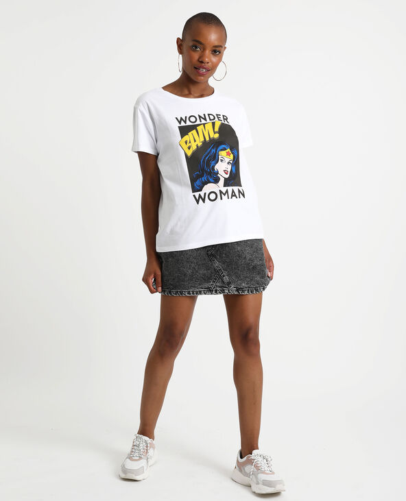 T-shirt Wonder Woman blanc - Pimkie
