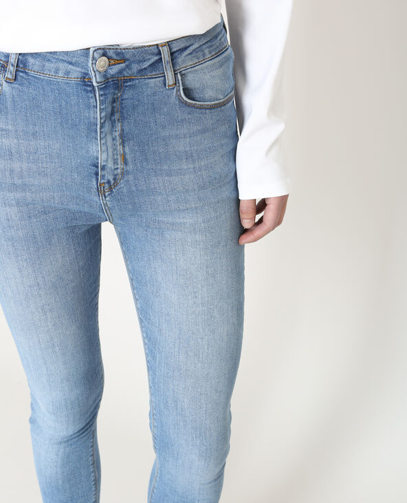 Jean skinny taille haute bleu - Pimkie