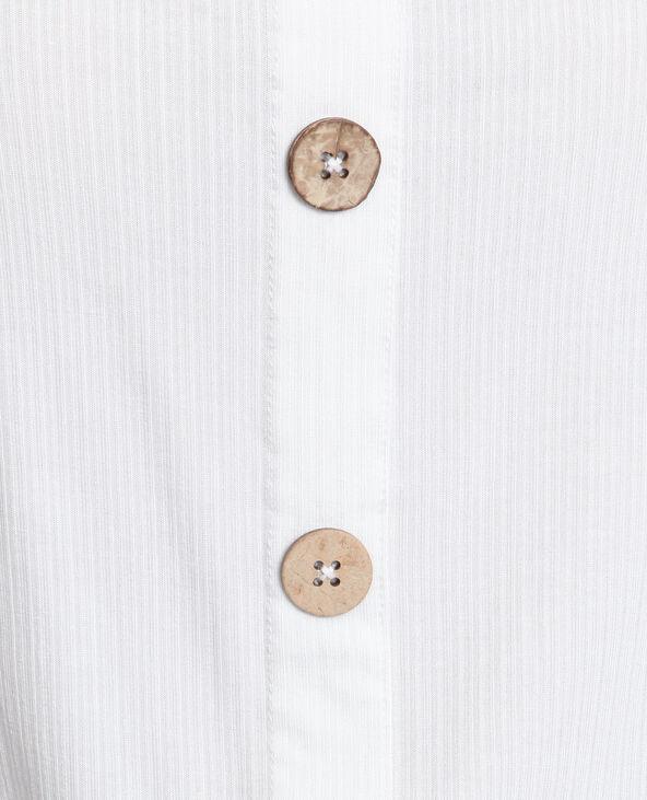 Top à boutons blanc - Pimkie