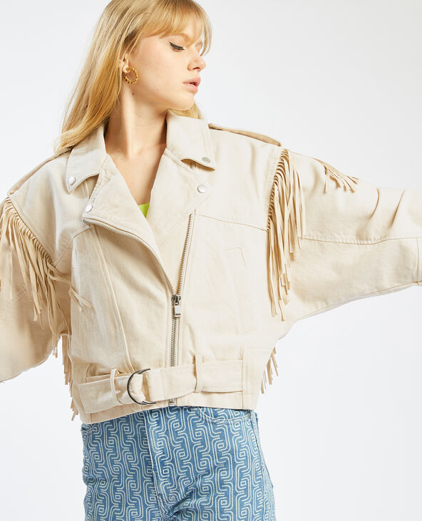 Veste a franges