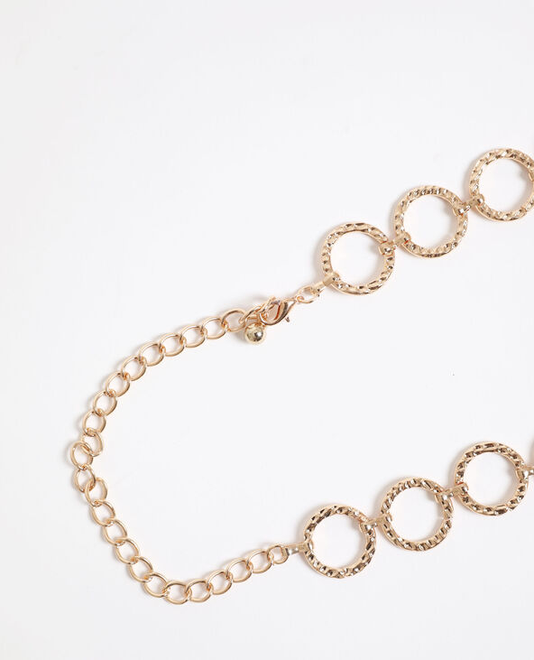 Ceinture chaine orange - Pimkie