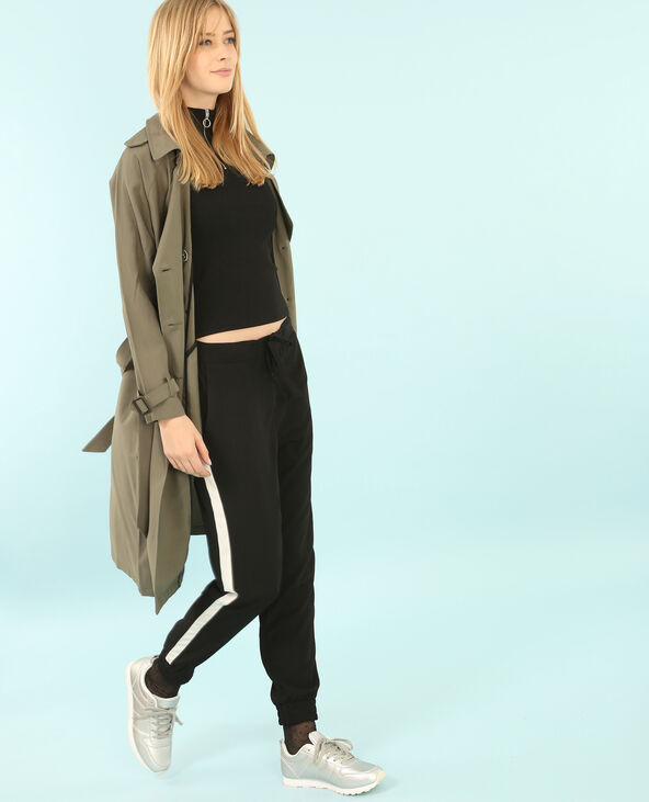 Trench fluide vert on sale