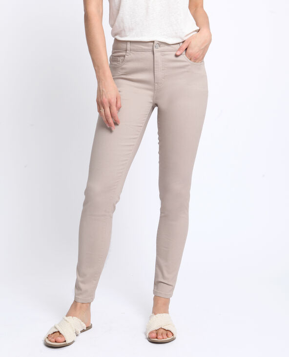 Pantalon push up mid waist