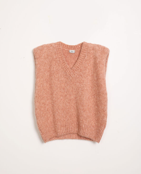 Pull sans manche rose clair - Pimkie