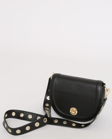 Sac en faux cuir noir - Pimkie