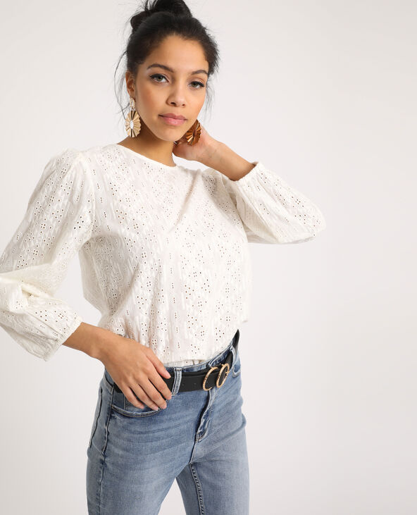 Blouse blanche pimkie online