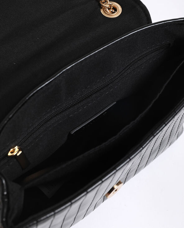 Petit sac matelassé noir - Pimkie