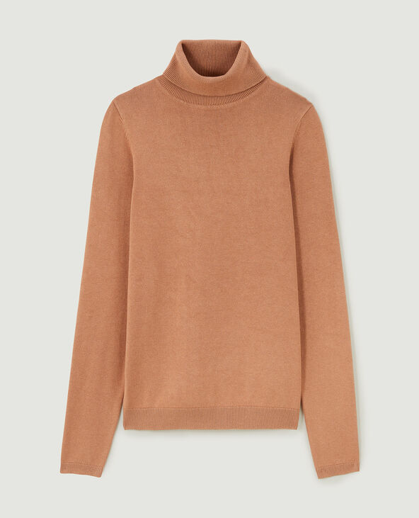 Pull à col roulé marron - Pimkie