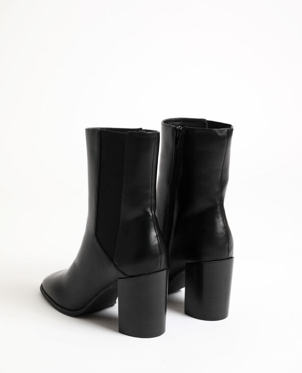 Bottes à talons hauts noir - Pimkie