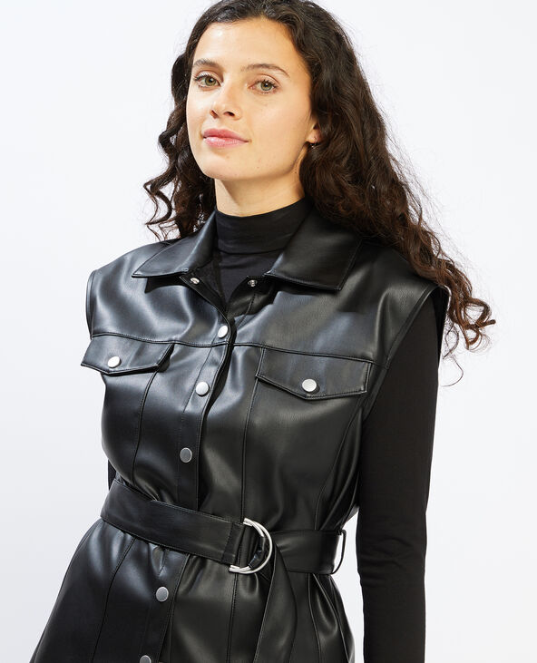 Veste sans manche noir - Pimkie