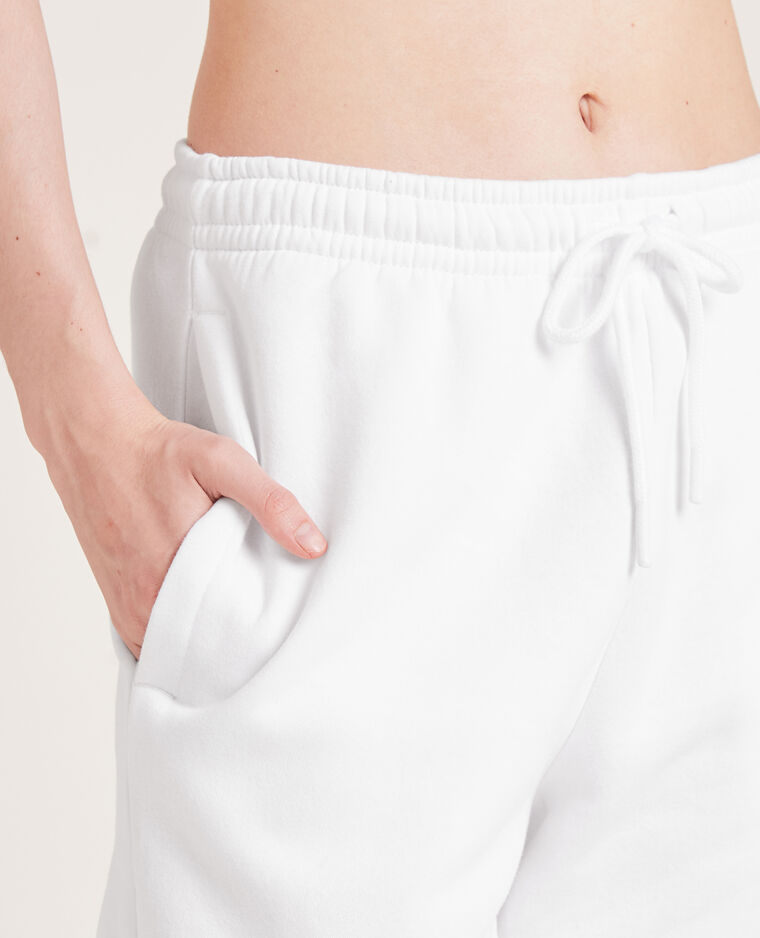 Pantalon de jogging en molleton blanc - Pimkie