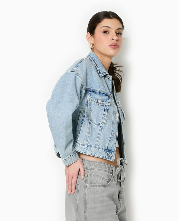 Veste en jean bleu - Pimkie