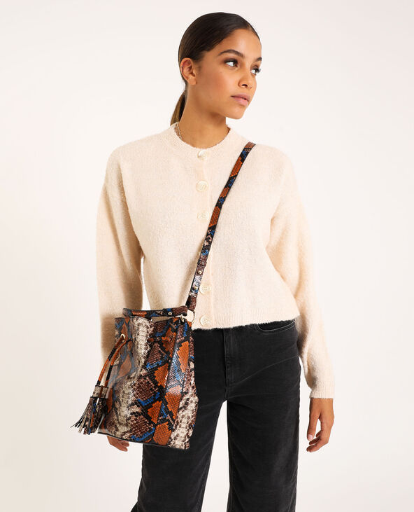 Gilet col rond rose clair - Pimkie