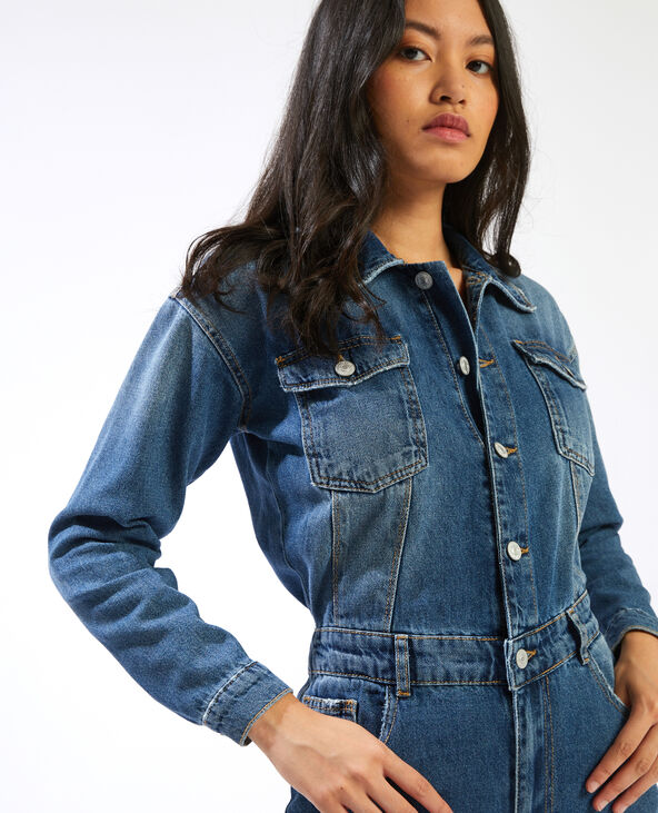 Combinaison jean femme sale pimkie
