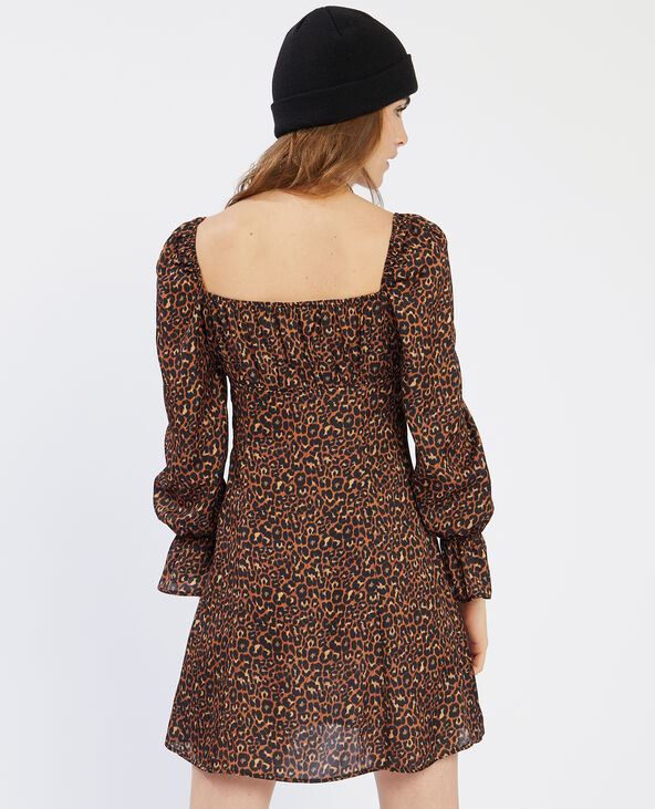 Robe léopard marron - Pimkie