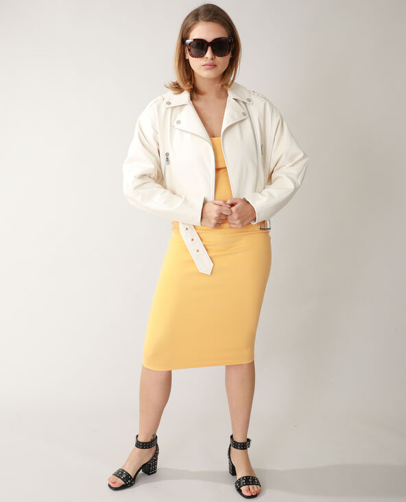 Robe moulante orange - Pimkie