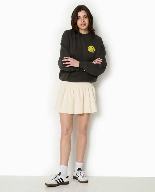 Sweat print NIRVANA noir - Pimkie