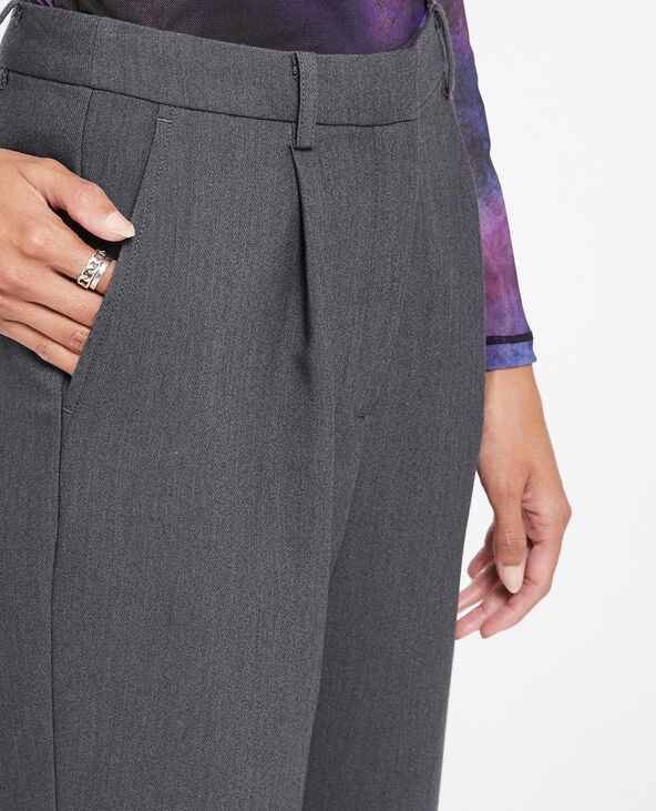 Pantalon droit city gris foncé - Pimkie