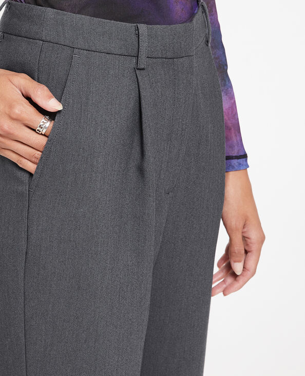 Pantalon droit city gris foncé - Pimkie