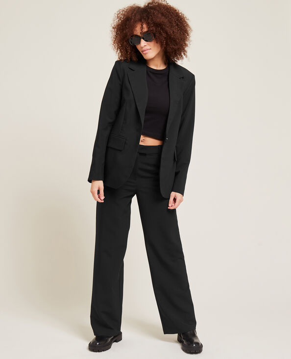 Veste blazer cintrée noir - Pimkie