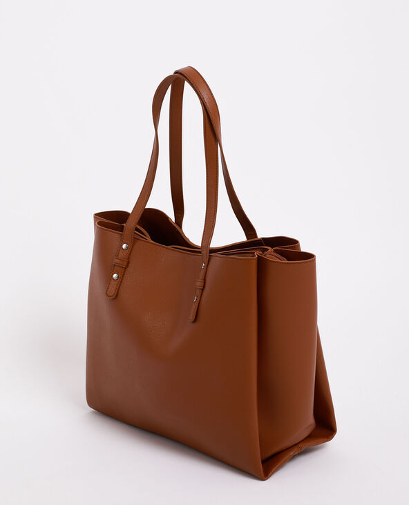 Sac cabas en faux cuir Pimkie