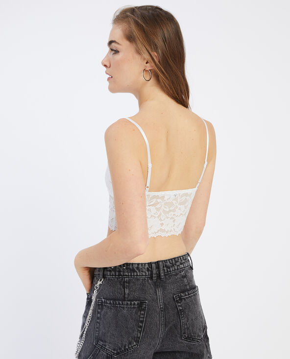 Brassière dentelle écru - Pimkie
