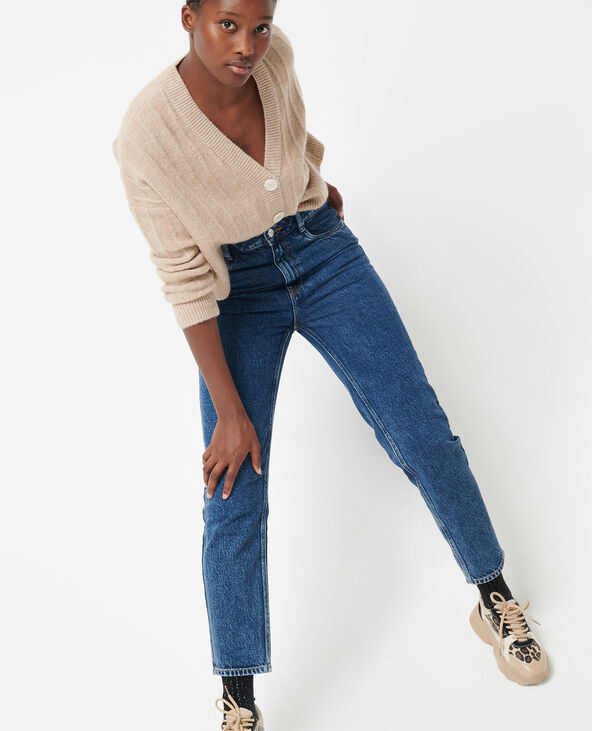 Jean mom taille haute bleu - Pimkie