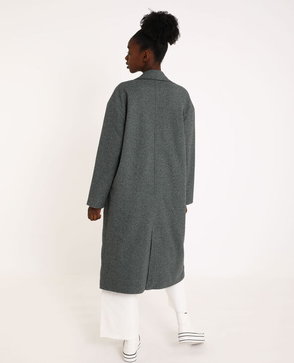 Manteau long droit