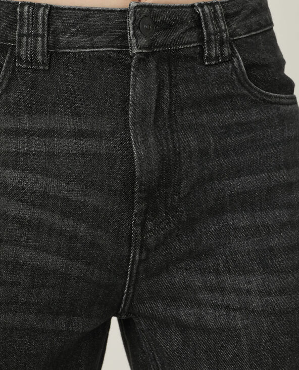 Jean mom high waist noir - Pimkie