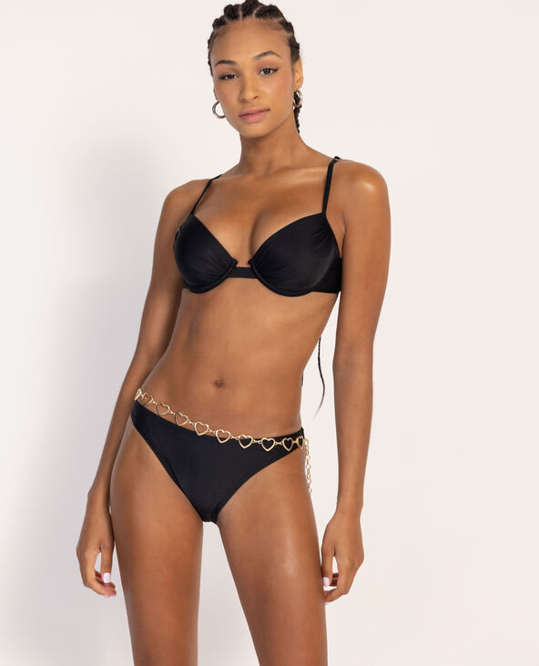 Bas de maillot de bain culotte noir - Pimkie