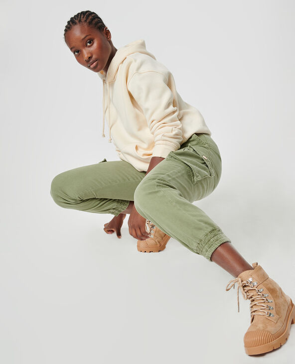 Pantalon cargo vert kaki - Pimkie