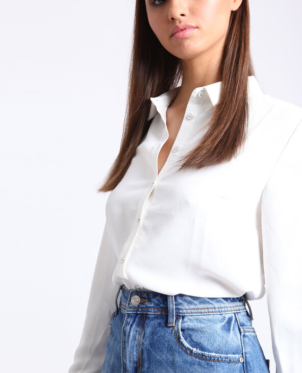 Chemise fluide blanc - Pimkie