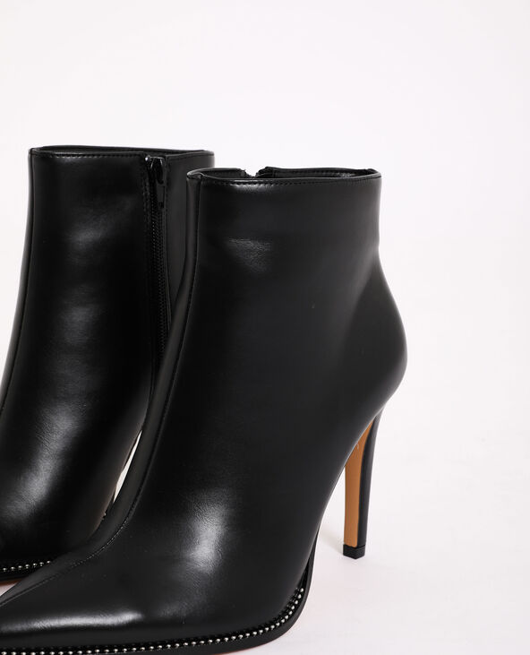 Boots à talons aiguilles noir - Pimkie