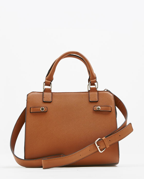 Sac a main marron cuir discount
