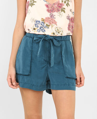 Short taille haute bleu foncé - Pimkie