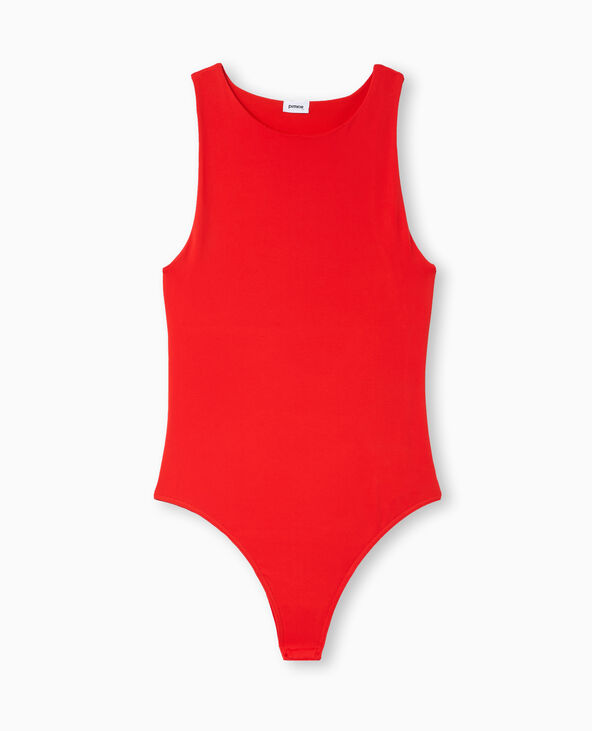Body sans manches rouge - Pimkie